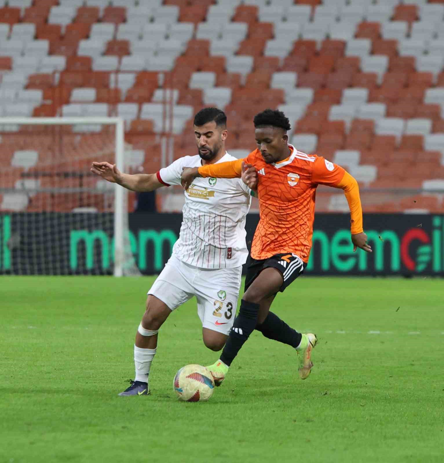 Trendyol 1. Lig: Adanaspor: 0 - Amed Sportif Faaliyetler: 0
