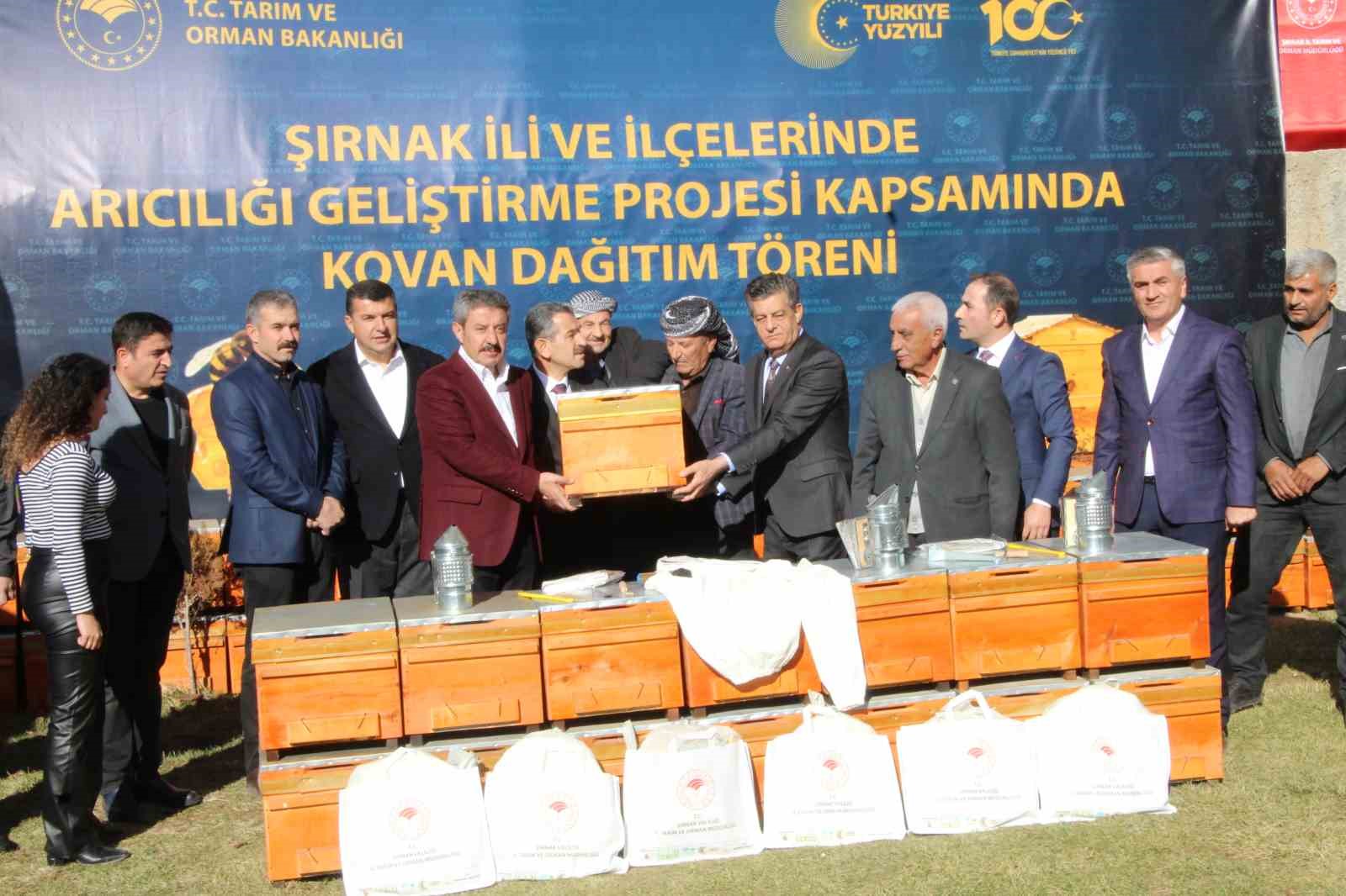 Şırnak’ta yılda 710 ton bal üretilecek