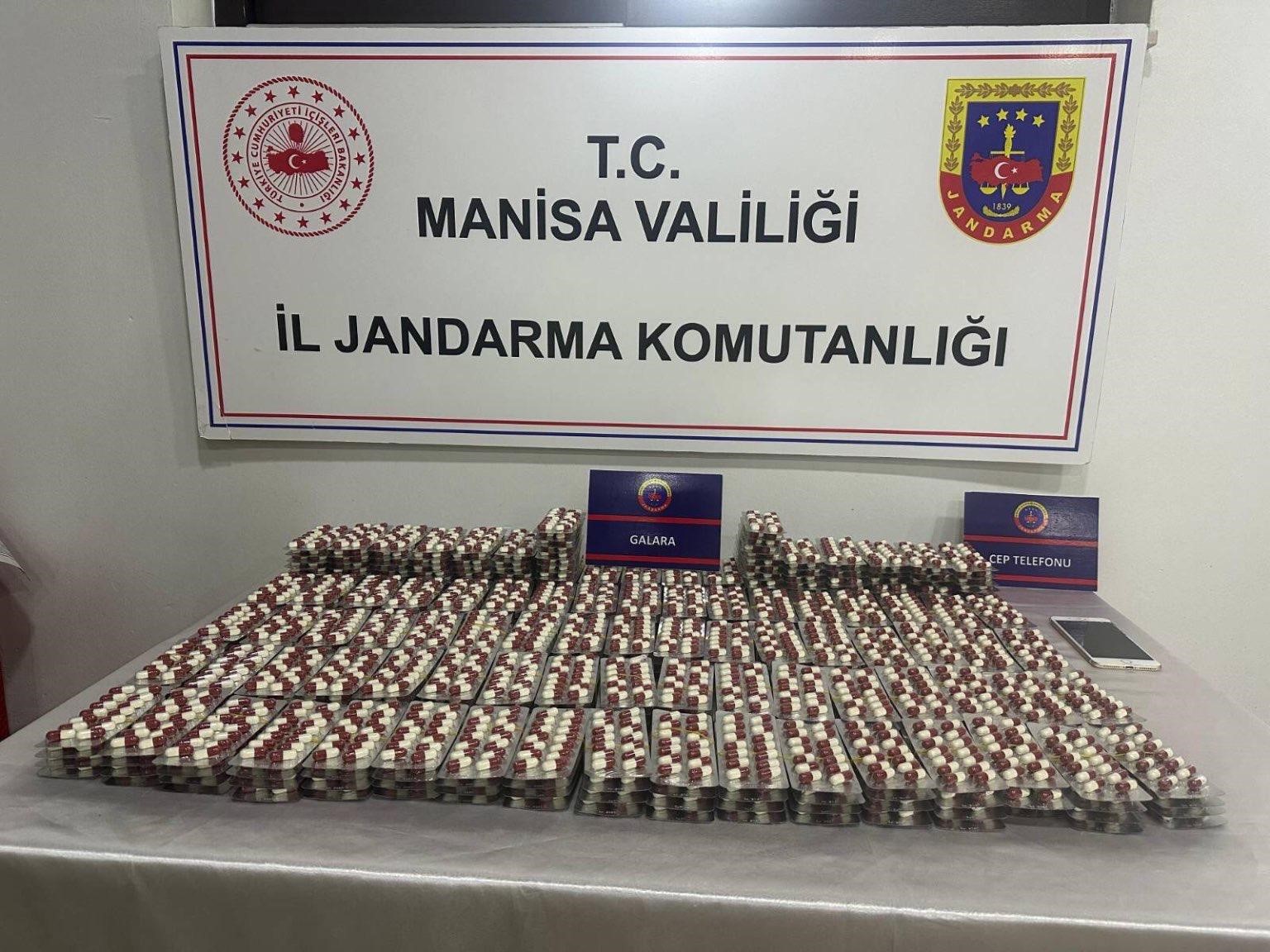 Manisa jandarmasından uyuşturucu operasyonu