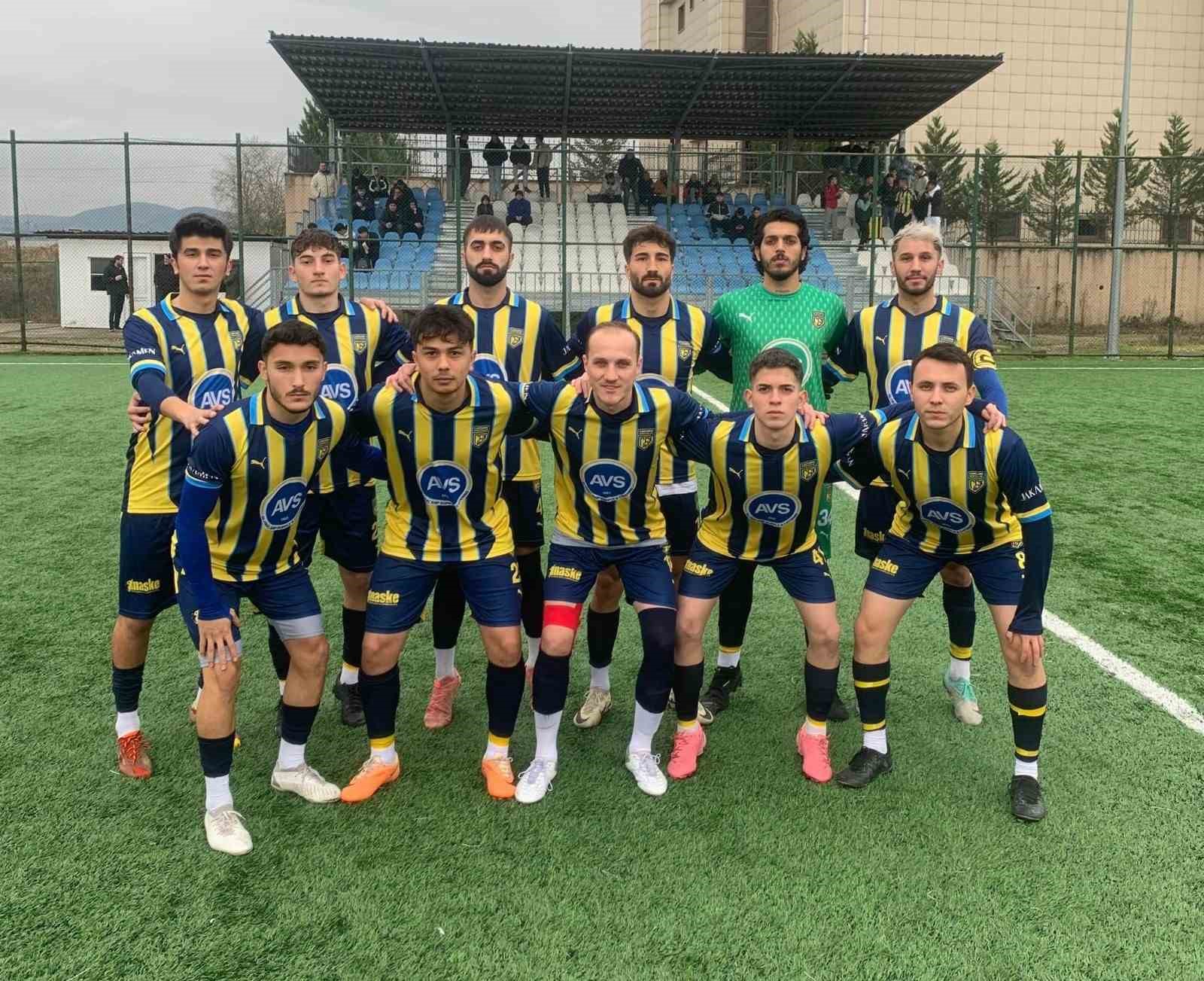 Çaycumaspor’da ikinci yarı öncesi hazırlık dopingi; 2-2