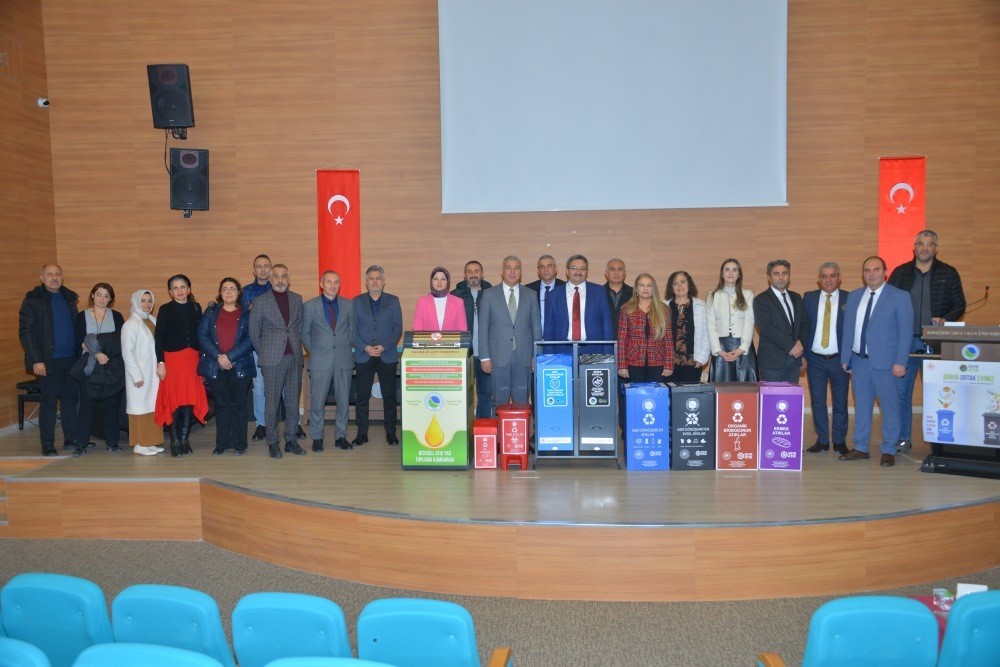 Kırşehir Ahi Evran Üniversitesi, atık yağları geri dönüşüme kazandırıyor