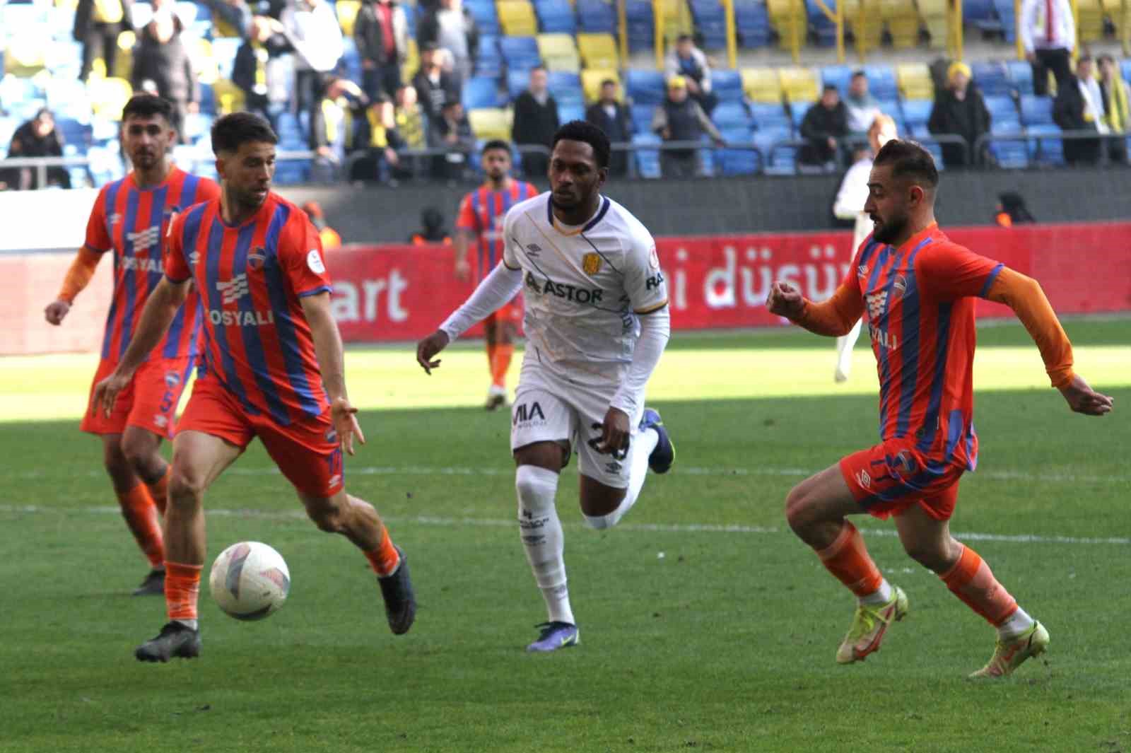 Ziraat Türkiye Kupası: MKE Ankaragücü: 1 - İskenderunspor: 1 (Maç sonucu)
