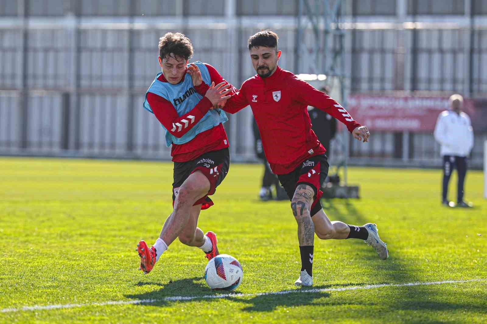 Samsunspor, Kayserispor maçı hazırlıklarına başladı
