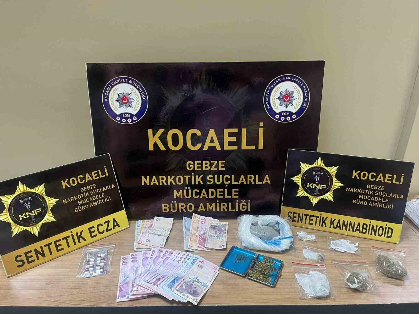 Kocaeli’de uyuşturucu ticareti suçundan 8 şüpheli tutuklandı
