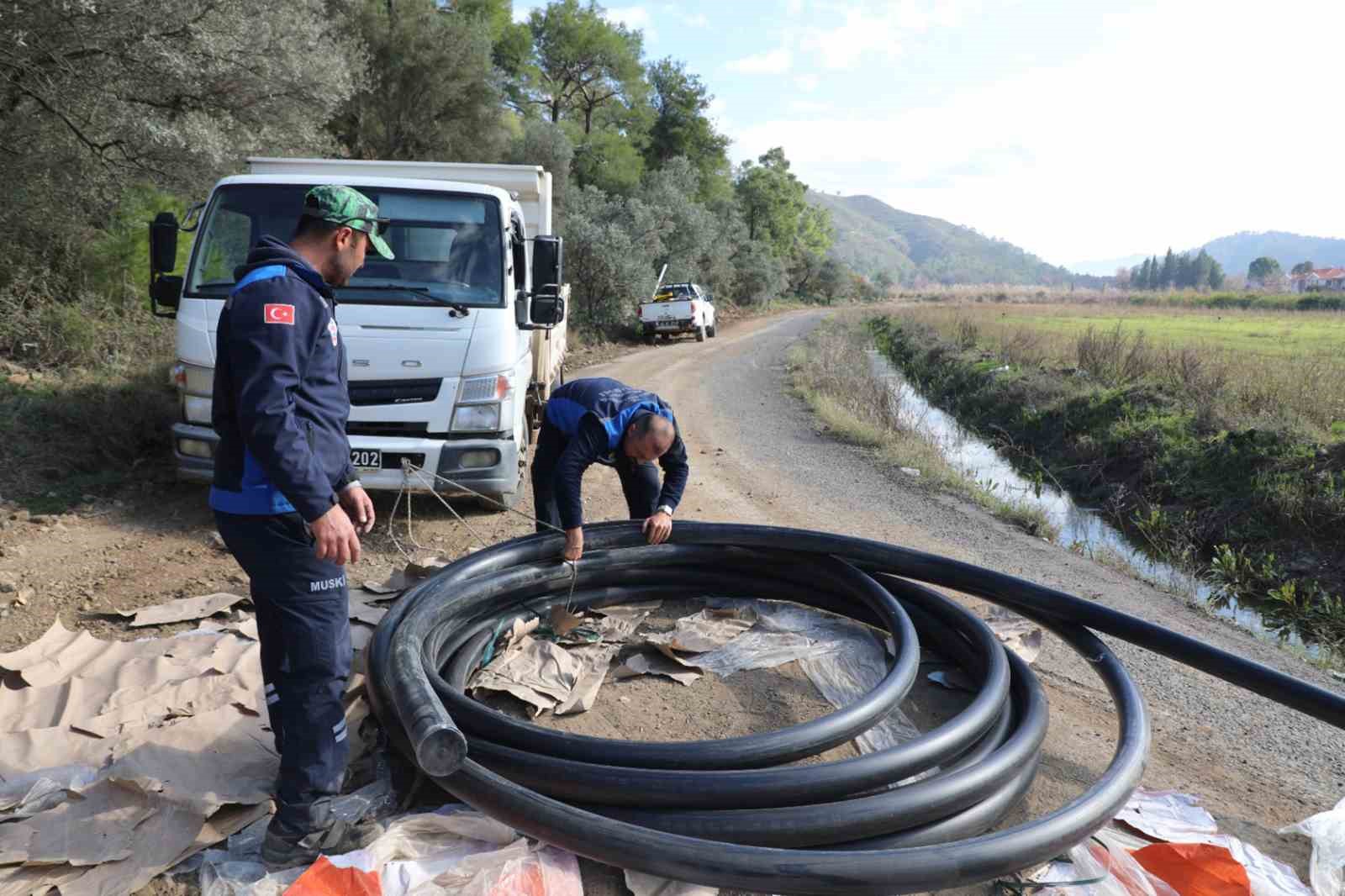 Ortaca’nın içme suyu hatları yenileniyor
