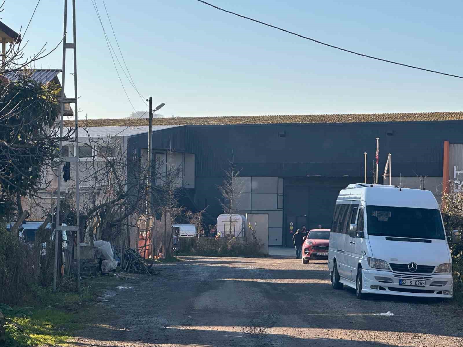 Ordu&rsquo;da fabrikada akıma kapılan iş&ccedil;i hayatını kaybetti
