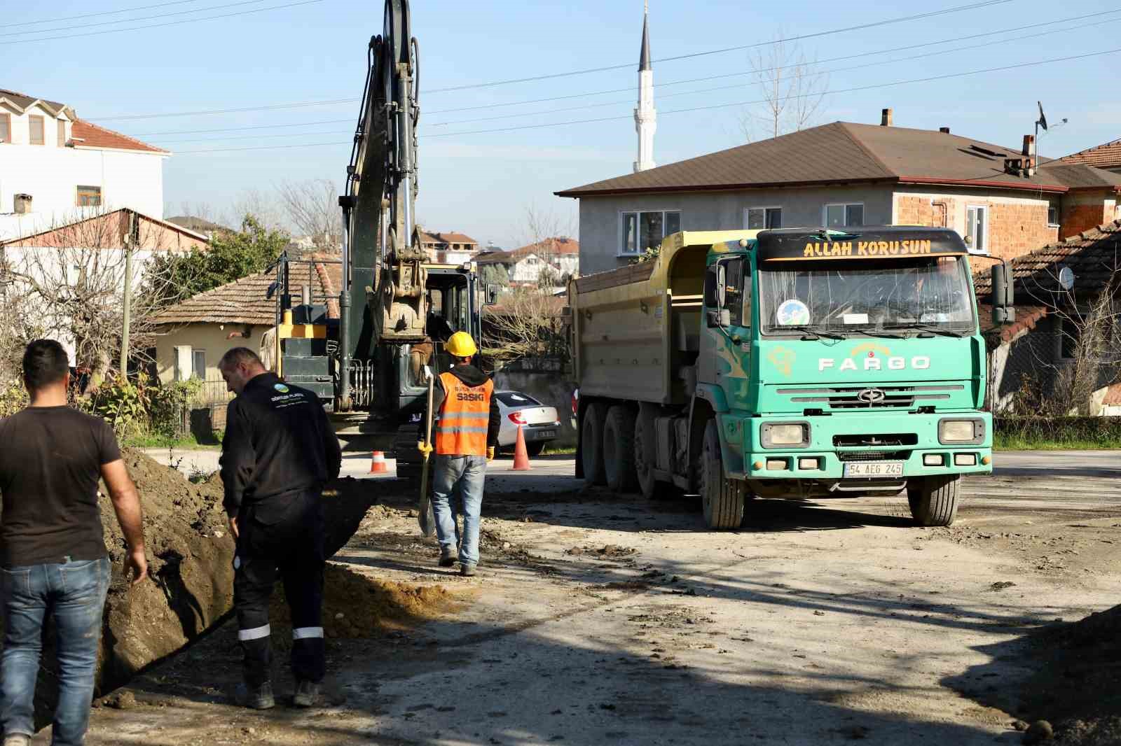 Erenler’in 25 milyonluk altyapı projesinde saha çalışmaları başladı