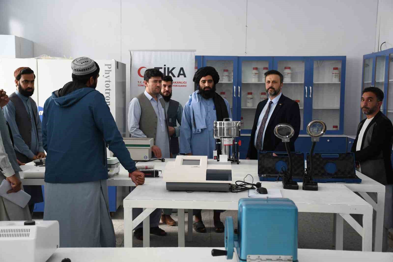 TİKA, Afganistan’da ziraat laboratuvarı kurdu