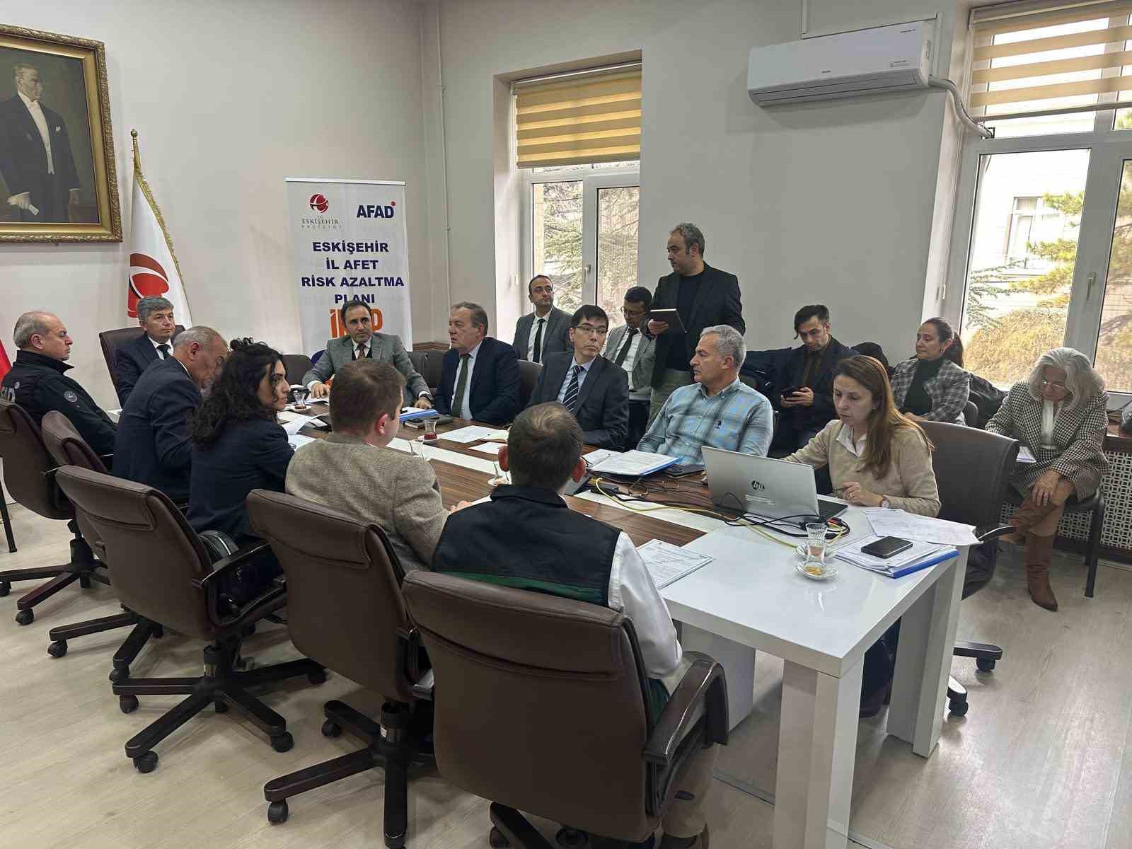 Eskişehir İl Afet Risk Azaltma Planı (İRAP) İDK Toplantısı ger&ccedil;ekleştirildi
