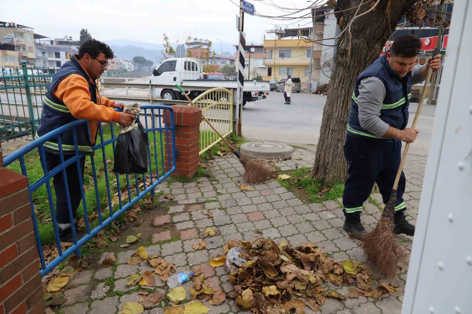 Nazilli’de temizlik çalışmalarına yoğunluk verildi