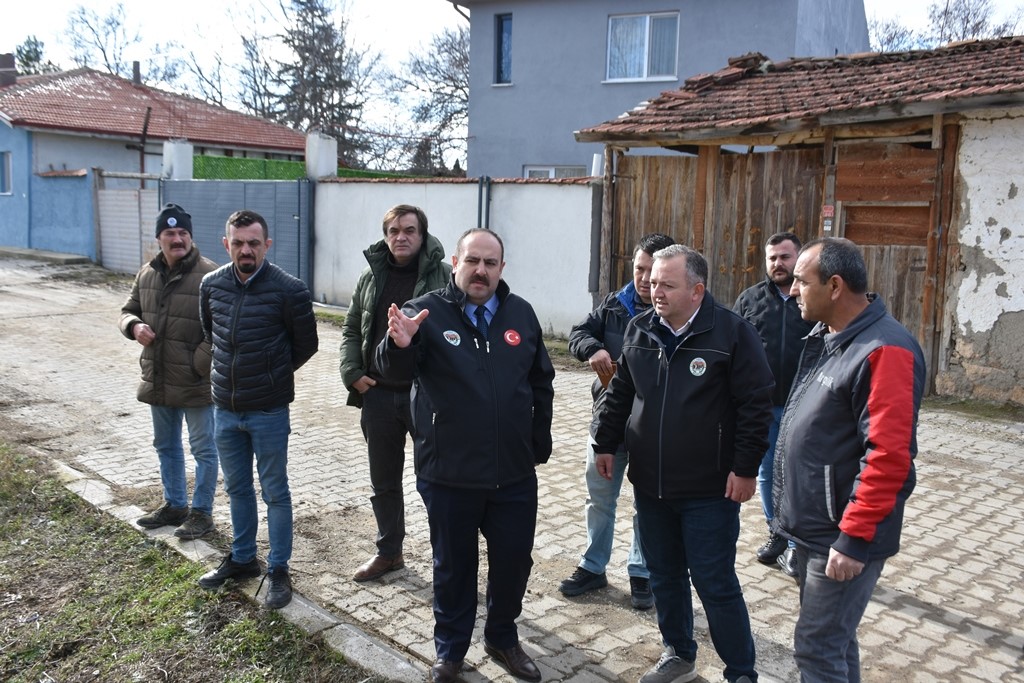 Başkan Hamamcı vatandaşların taleplerini yerine getirmeye devam ediyor