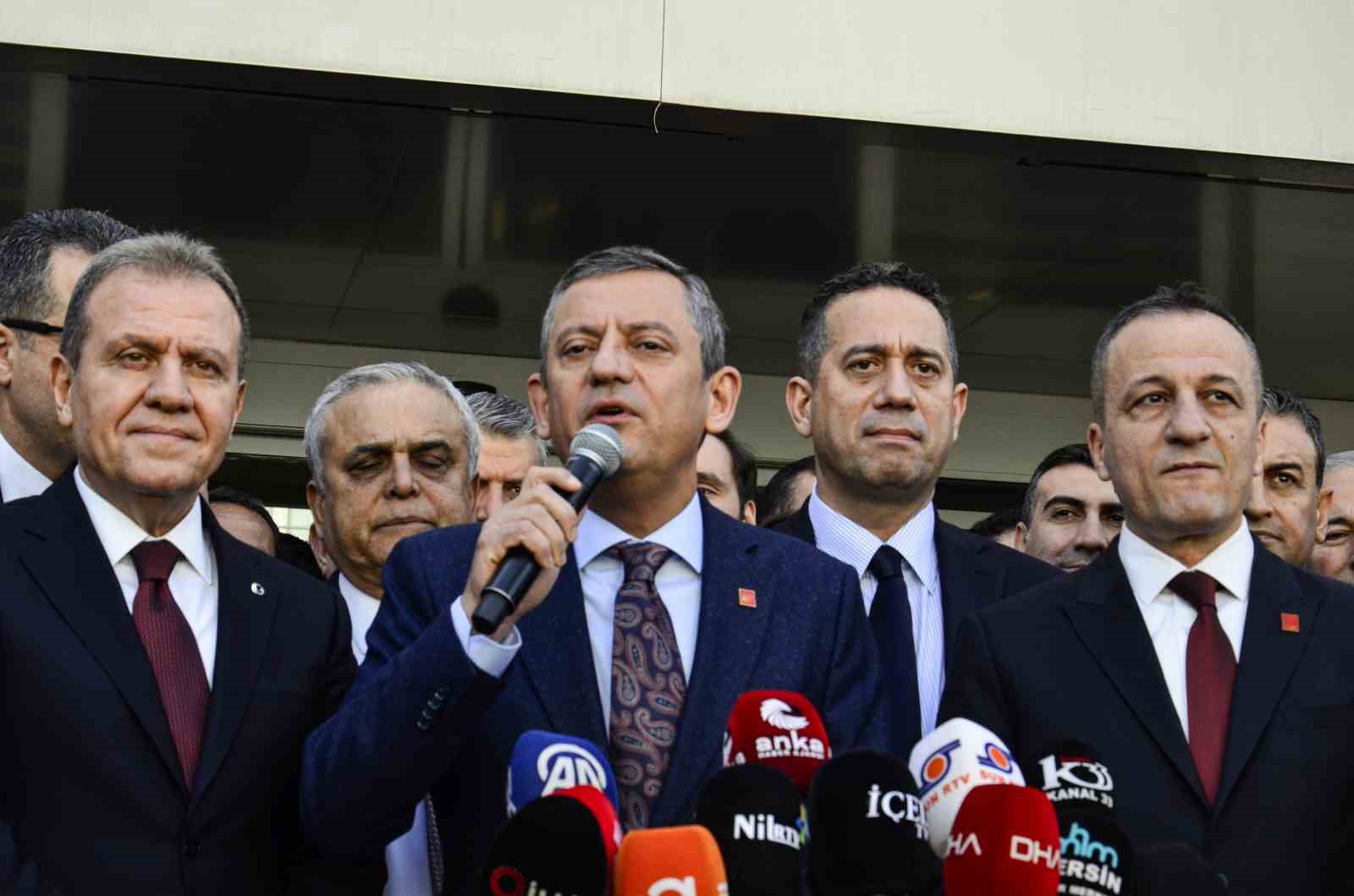 CHP Genel Başkanı Özel: &quot;Bugün Mersin’den bir büyük sürpriz yapacağız&quot;