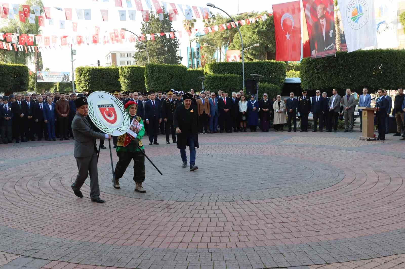 Dörtyol’un düşman işgalinden kurtuluşunun 103. yılı kutlandı