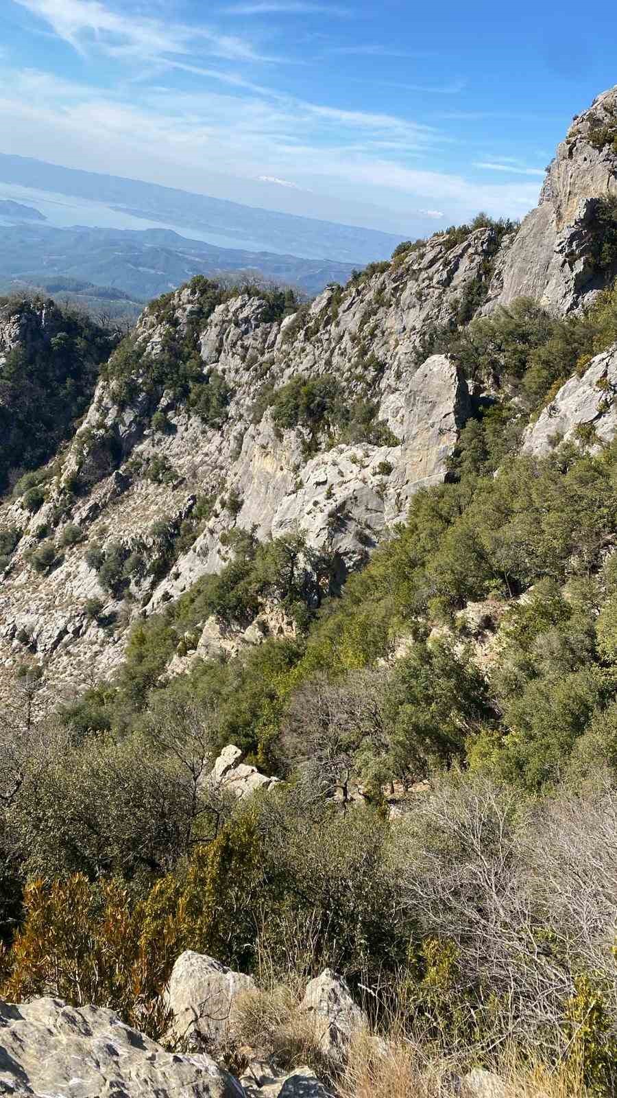 Kahramanmaraş’ta 400 metrelik uçurumdan yuvarlanan şahıs için arama çalışması başlatıldı