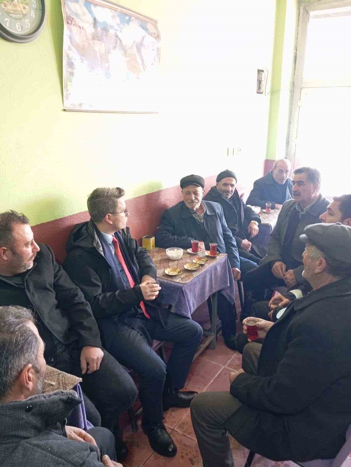 Kaymakam Emirhan Arıkan&rsquo;dan esnaf ziyareti
