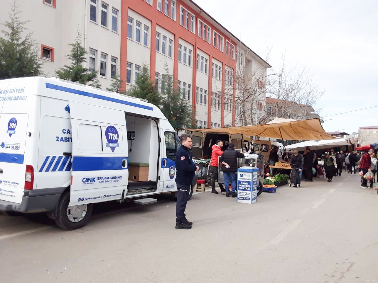 Canik’te zabıta ekipleri, bir yılda 3 bin 673 denetim gerçekleştirdi