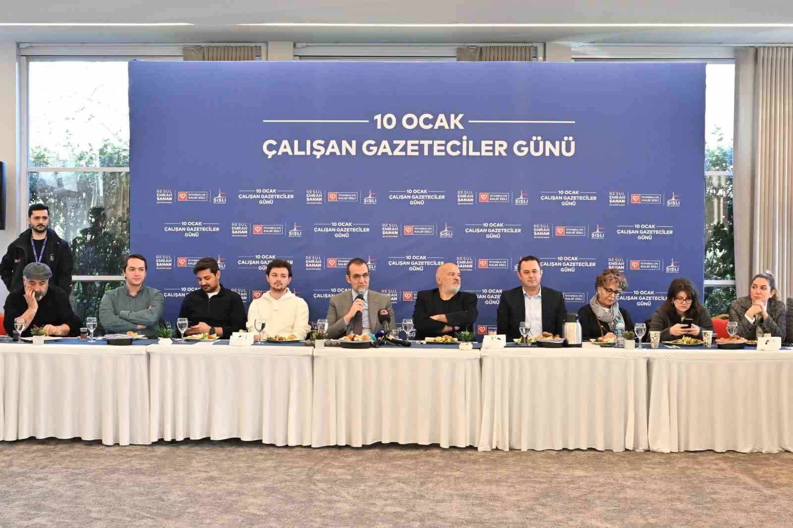 Şişli Belediye Başkanı Şahan’dan Gazetecilere “SGK Borcu” mesajı
