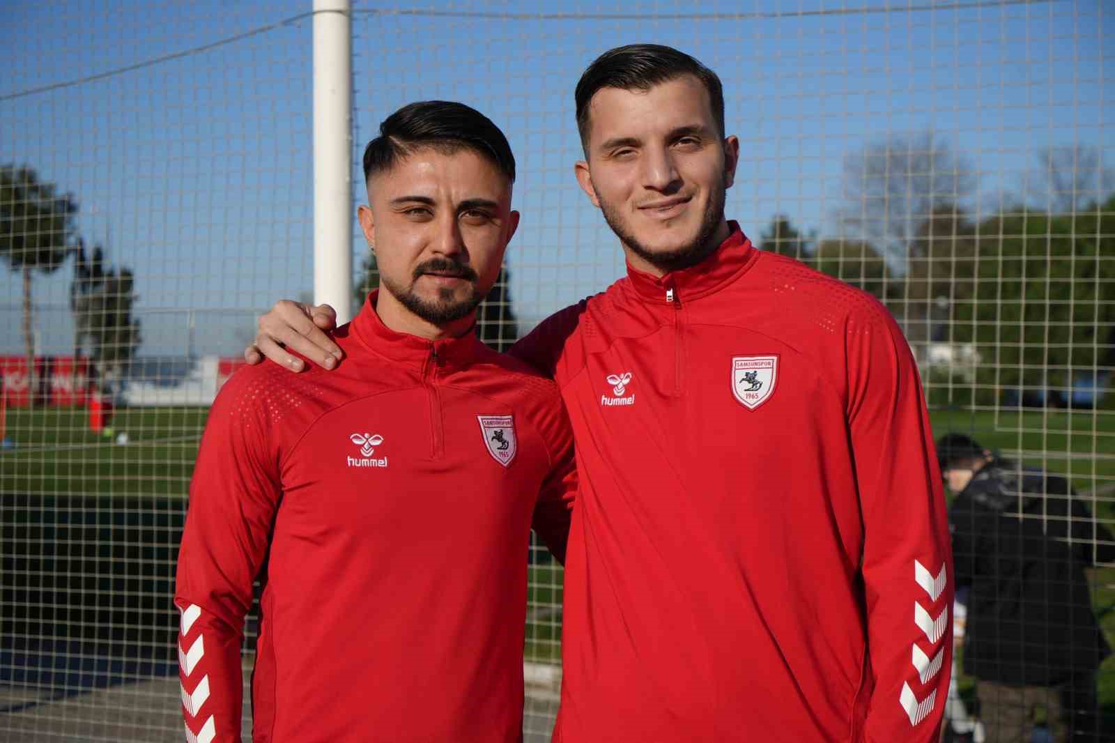 Samsunspor’da Yunus Emre ve Soner Gönül’den iddialı açıklamalar