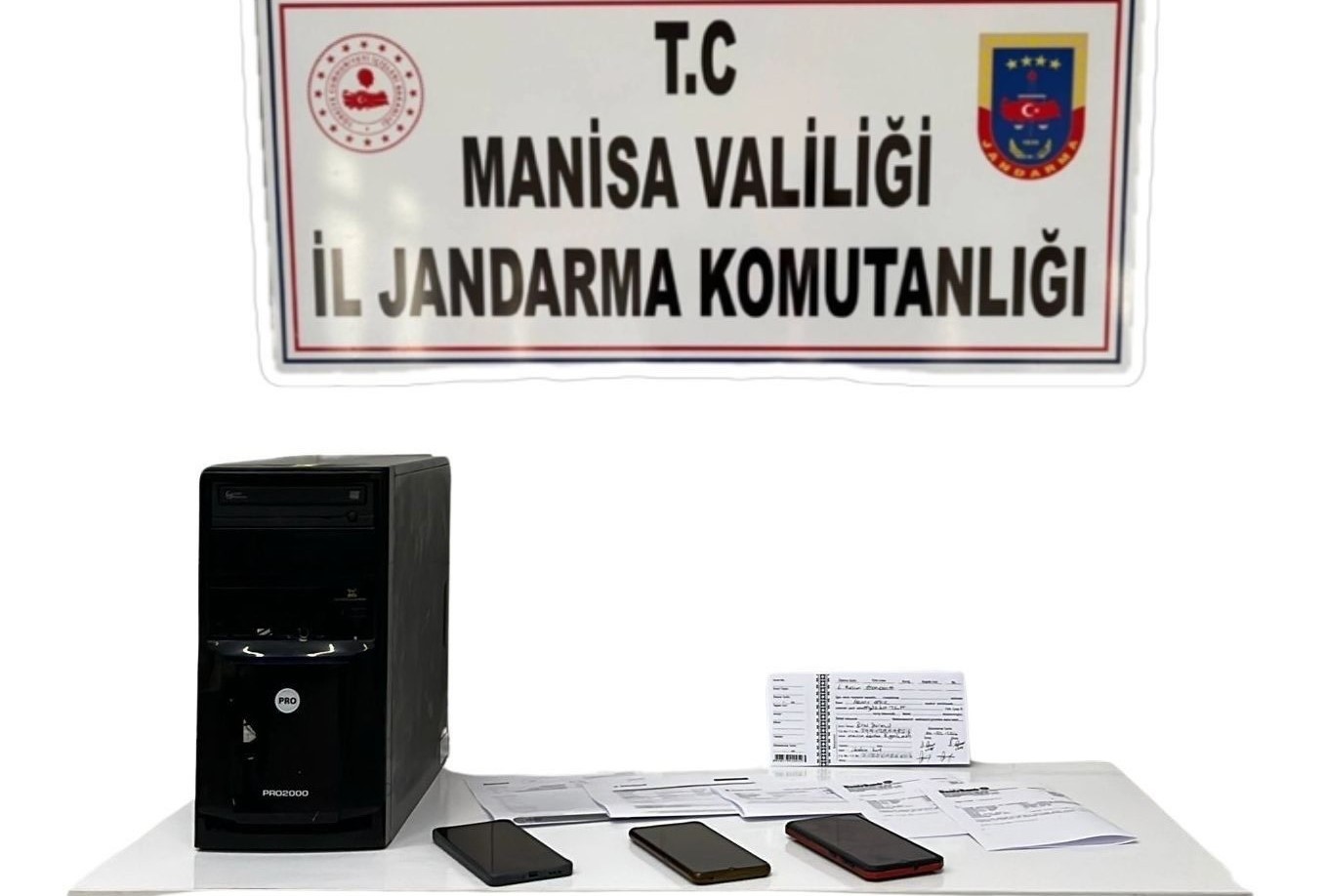 Manisa’da tefeci operasyonu: 2 gözaltı