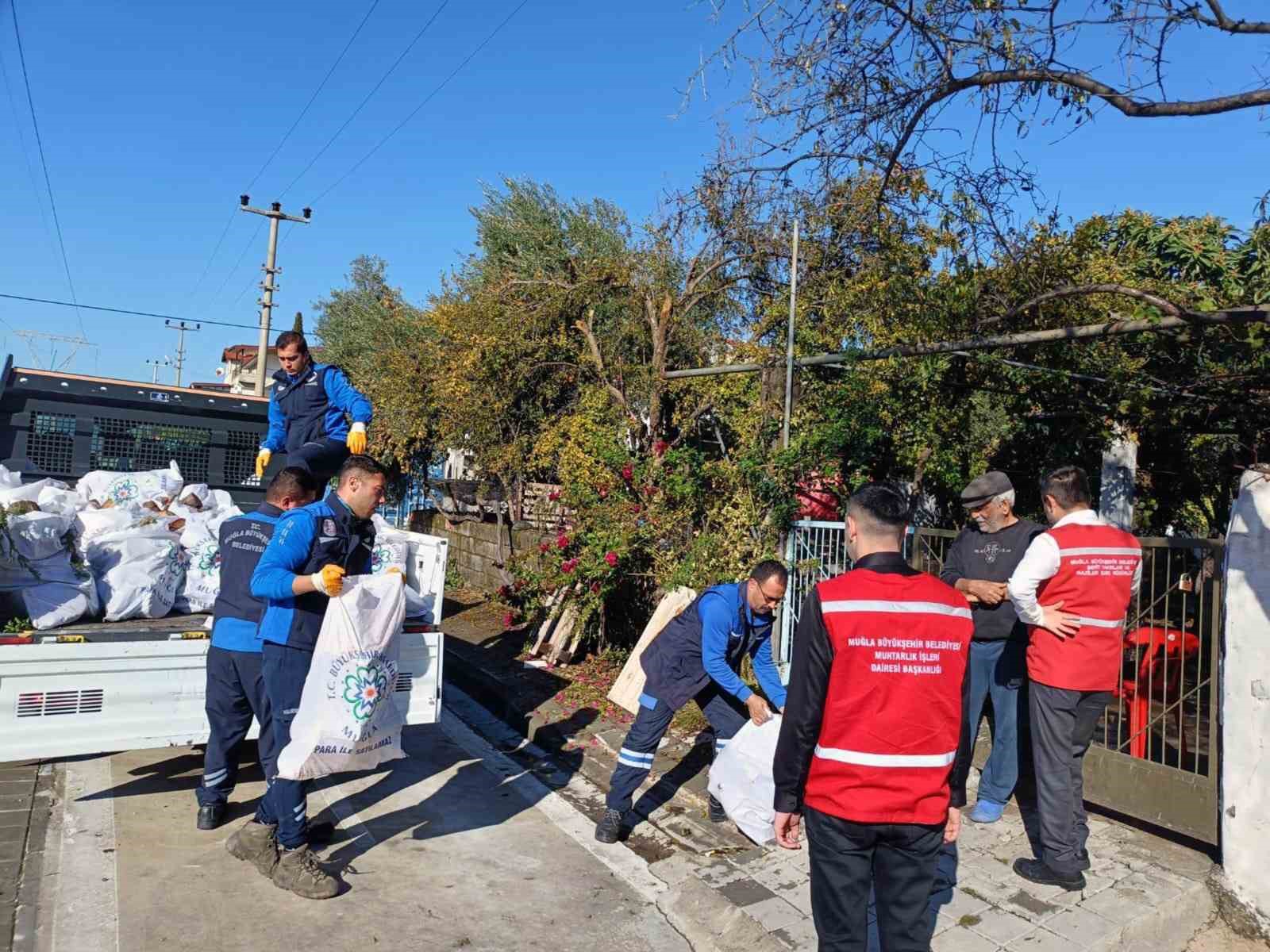 Büyükşehirden soğuk kış günlerinde yakacak desteği
