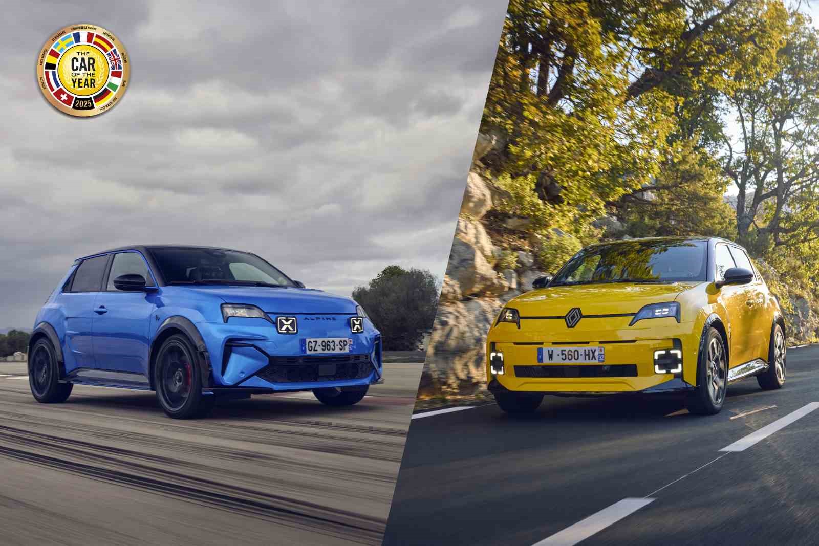 Renault 5 ve Alpine A290, European Car of the Year (COTY) tarafından ’2025 Yılının Otomobili’ seçildi