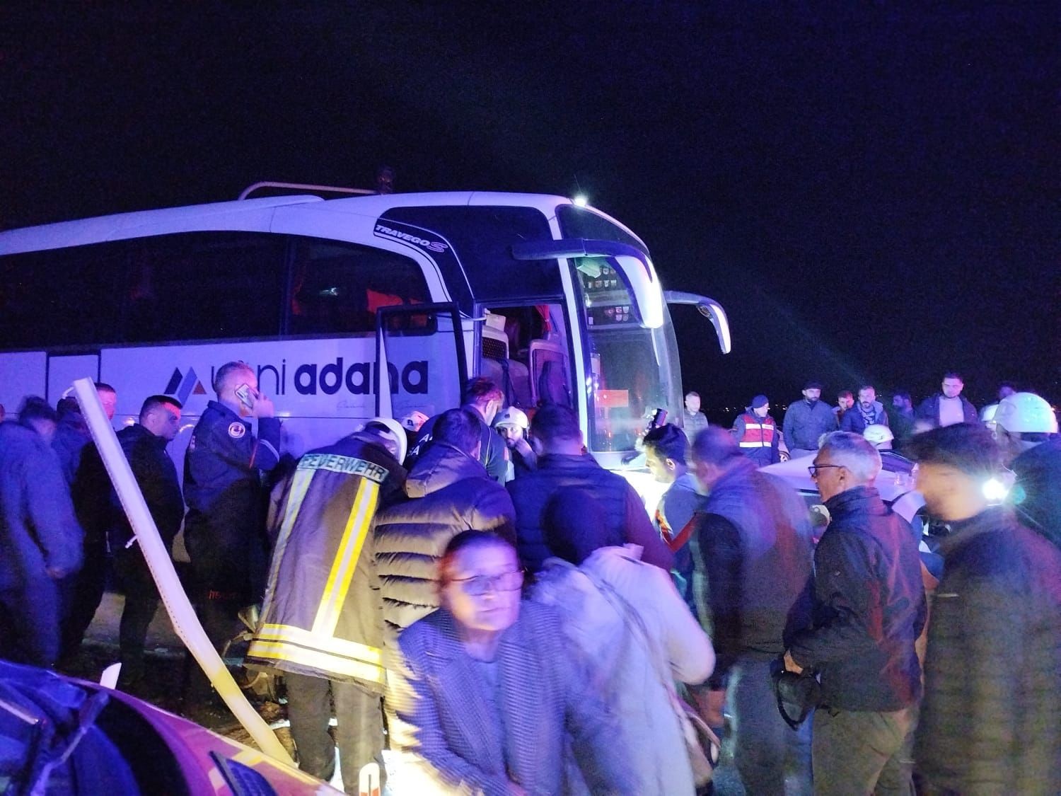 Adana’da trafik kazası: 2 yaralı