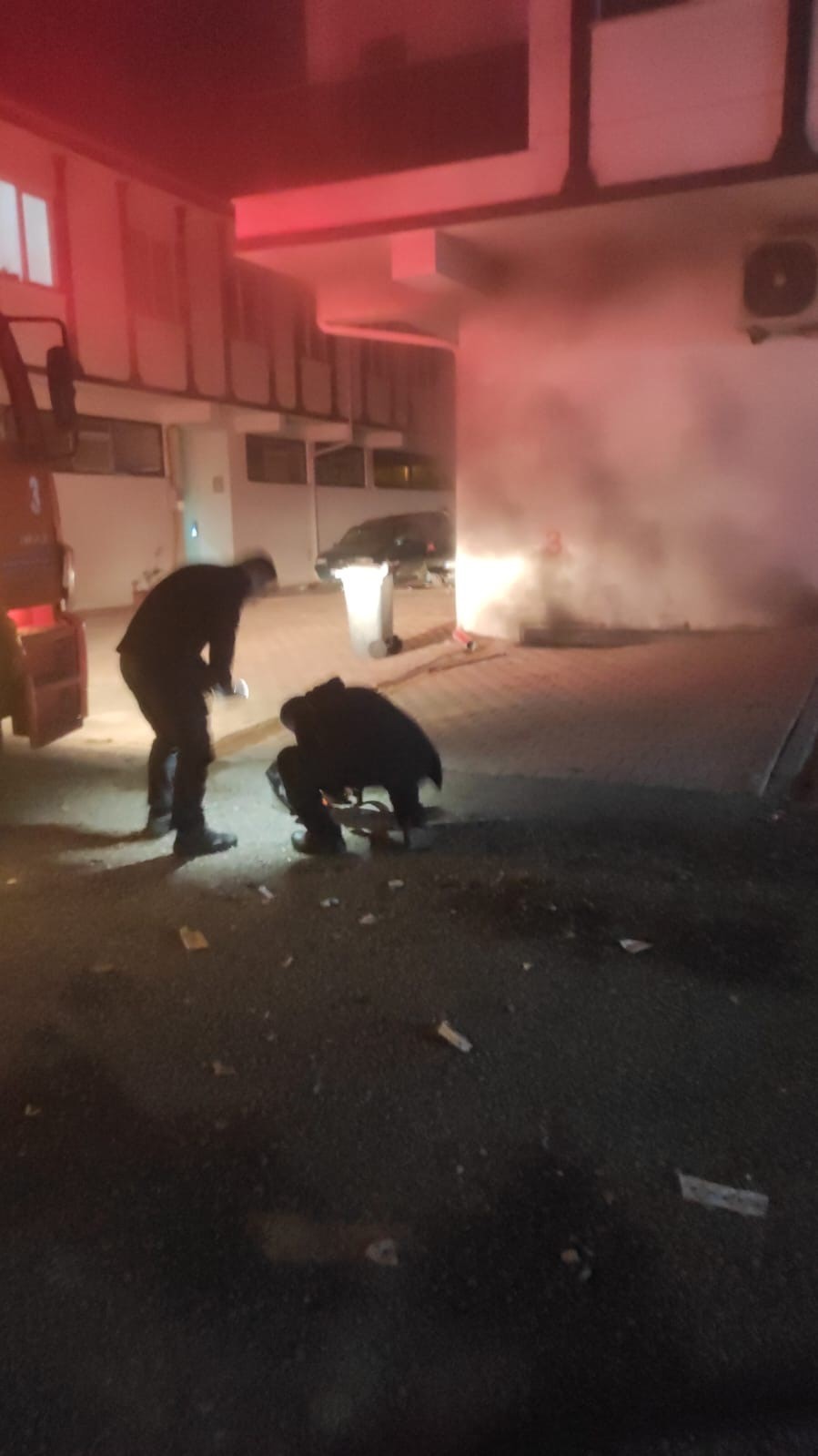 Bursa&rsquo;da market deposunda korkutan yangın