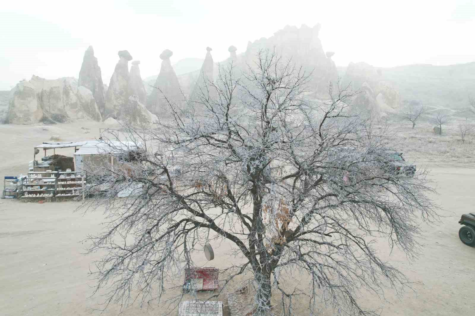 Sisli Kapadokya havadan g&ouml;r&uuml;nt&uuml;lendi
