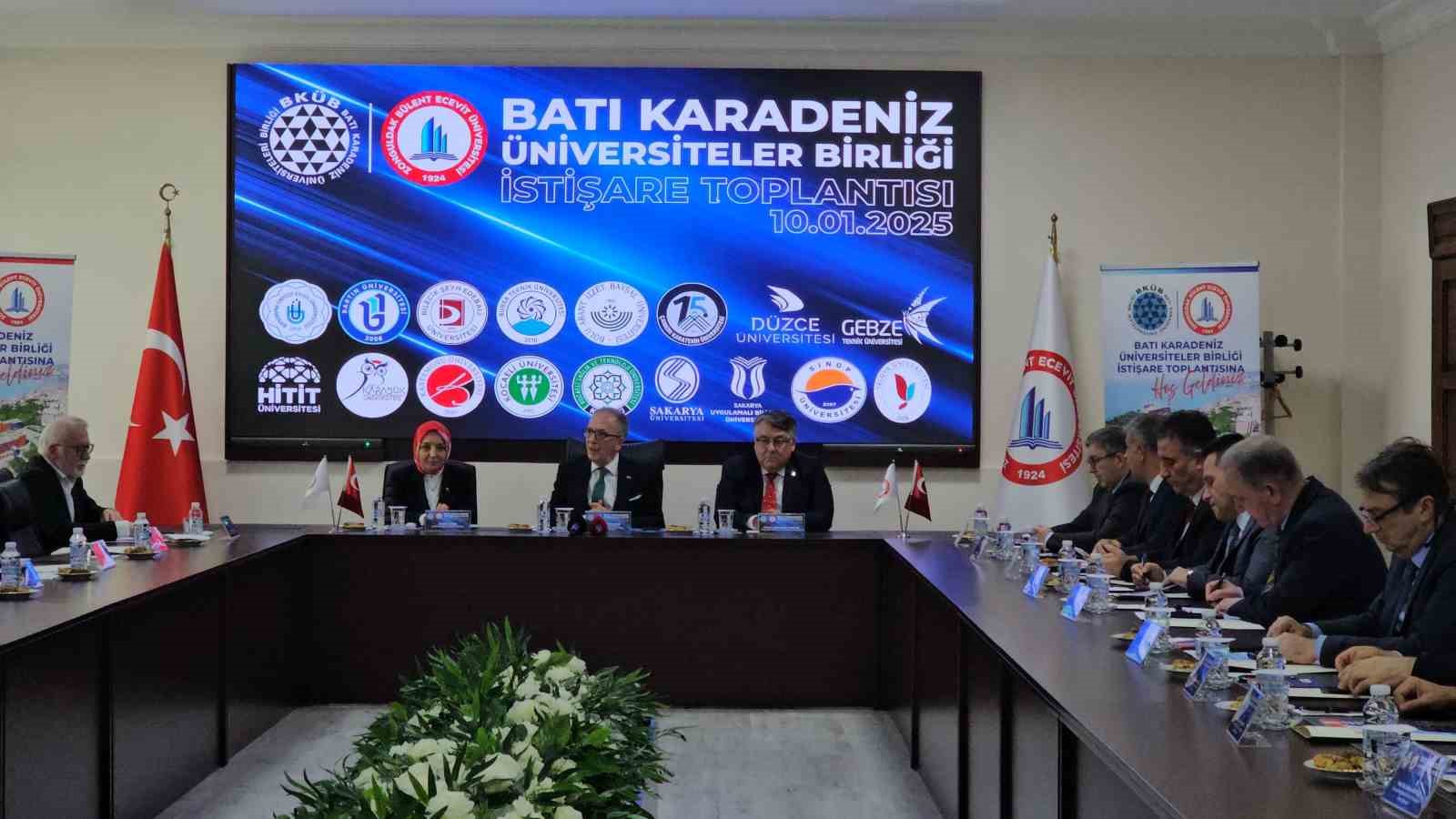 Batı Karadeniz &Uuml;niversiteler Birliği toplantısı ger&ccedil;ekleştirildi
