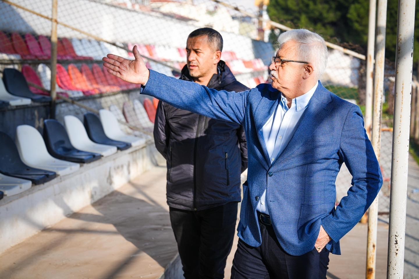 8 Eyl&uuml;l stadı 2. yarıya hazırlanıyor
