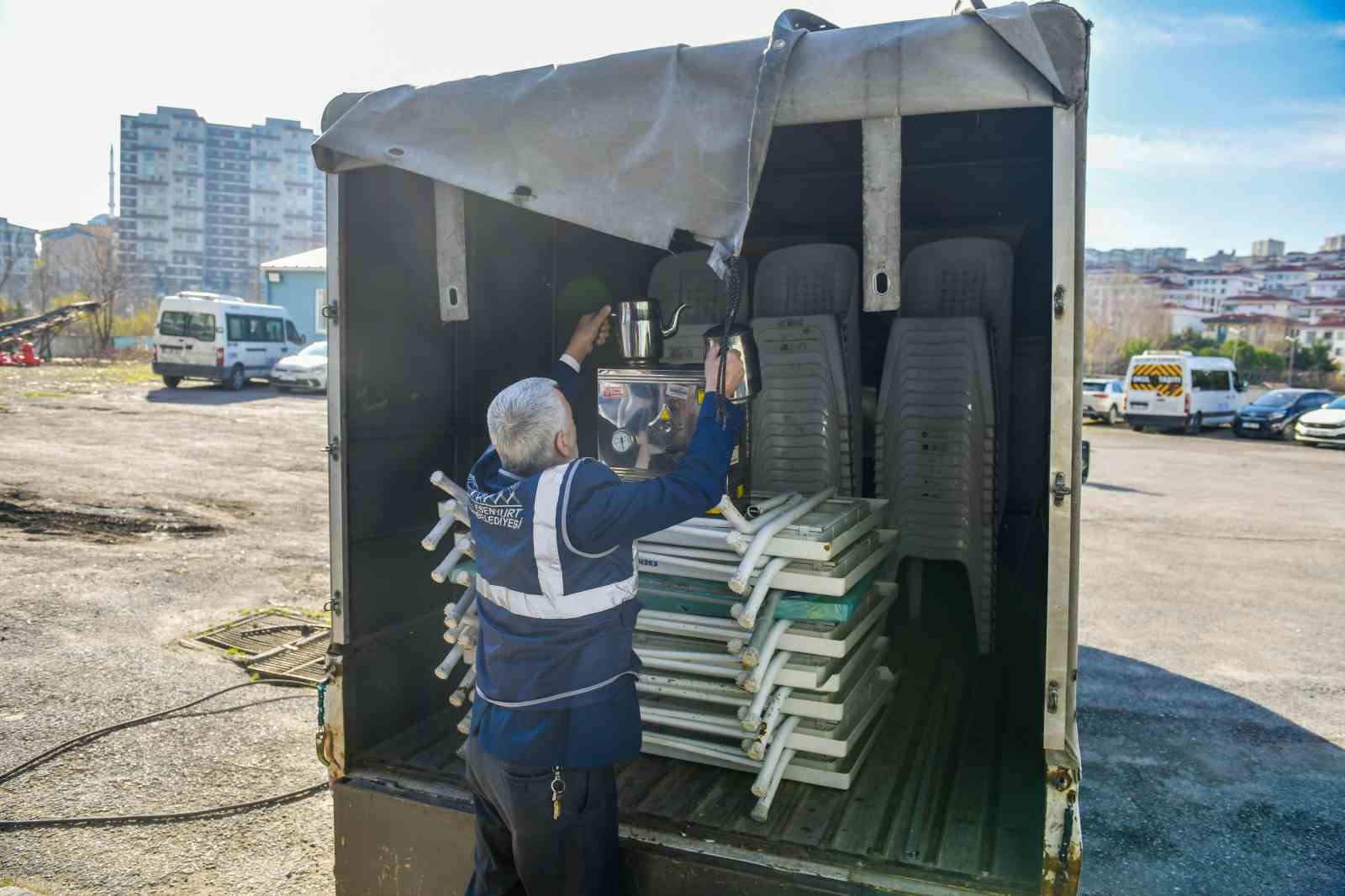 Esenyurt Belediyesi taziye hizmeti ile vatandaşların yanında