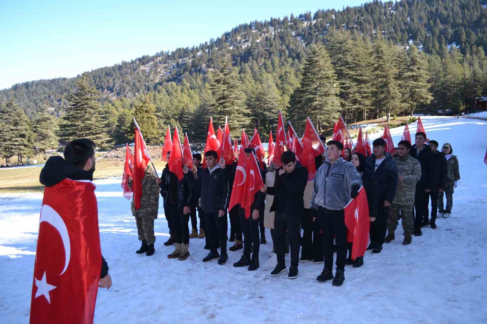 Kahramanmaraş’ta Sarıkamış şehitleri anısına yürüyüş