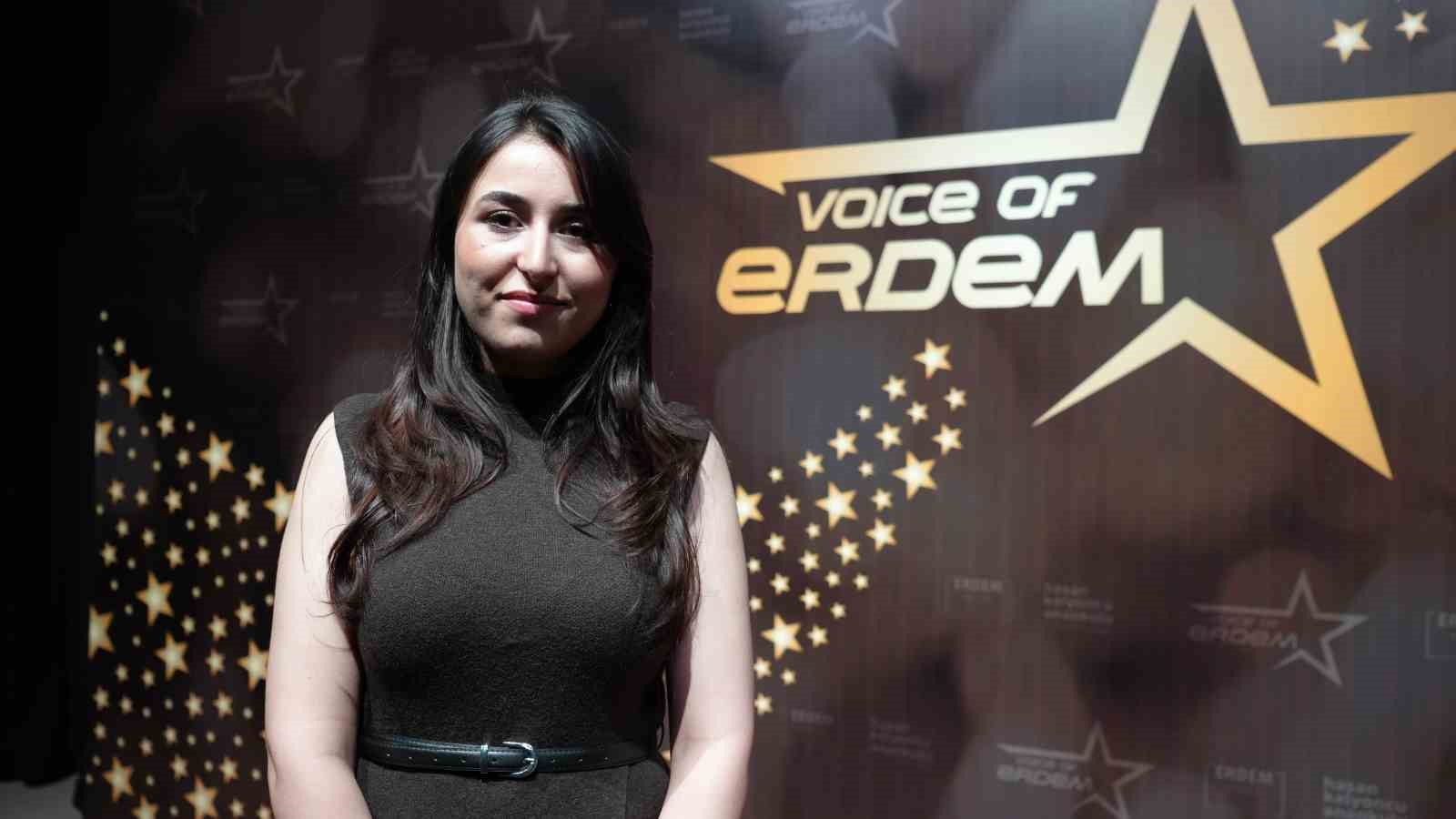 Voice of Erdem müzik yarışması heyecanla sona erdi