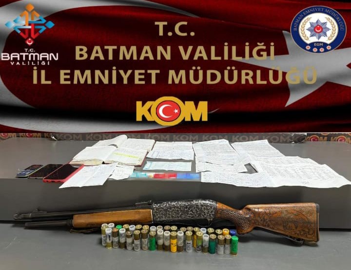 Batman’da tefecilik operasyonu: 1 tutuklama