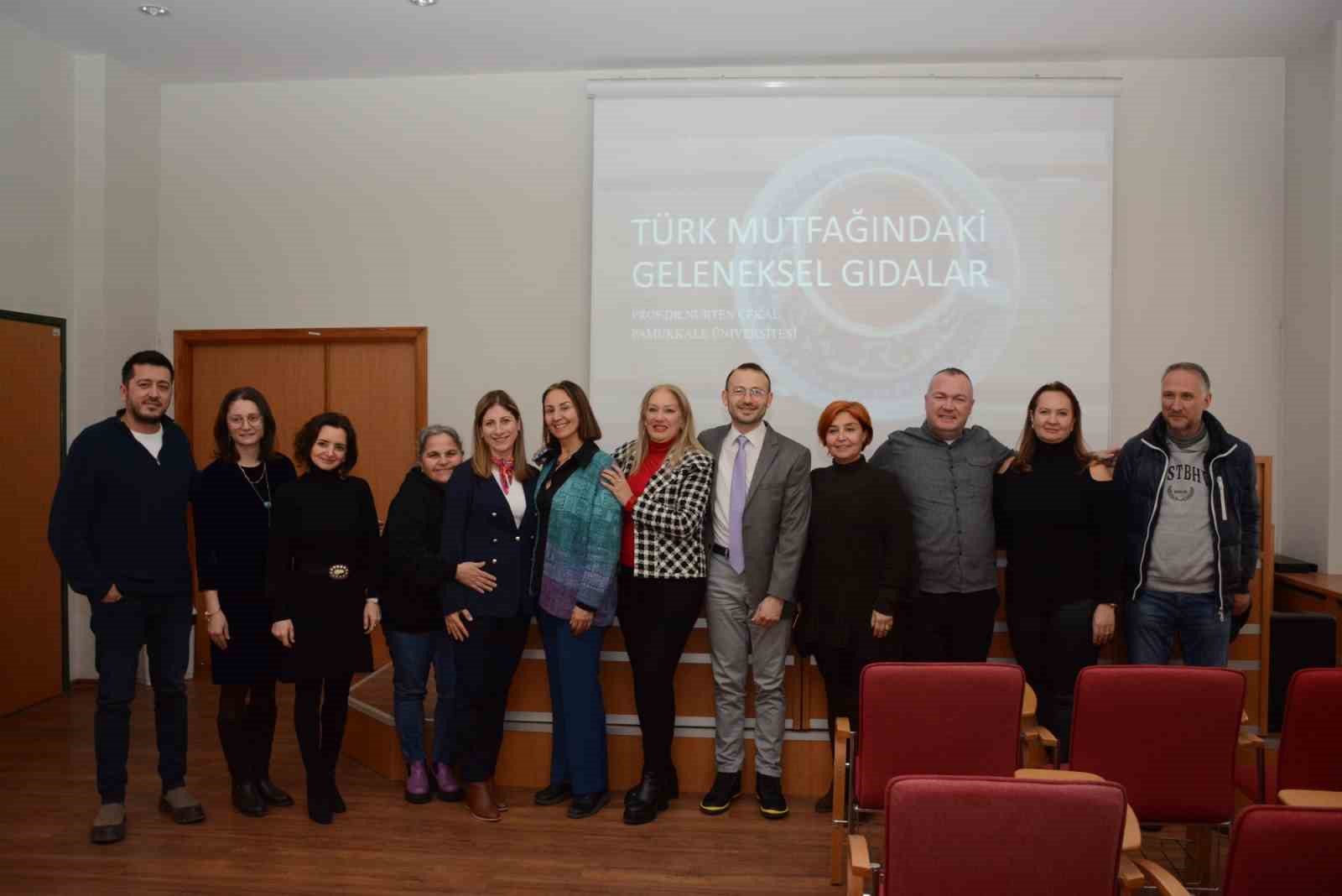 EMYO’da “Türk Mutfağında Geleneksel Gıdalar” konferansı düzenlendi