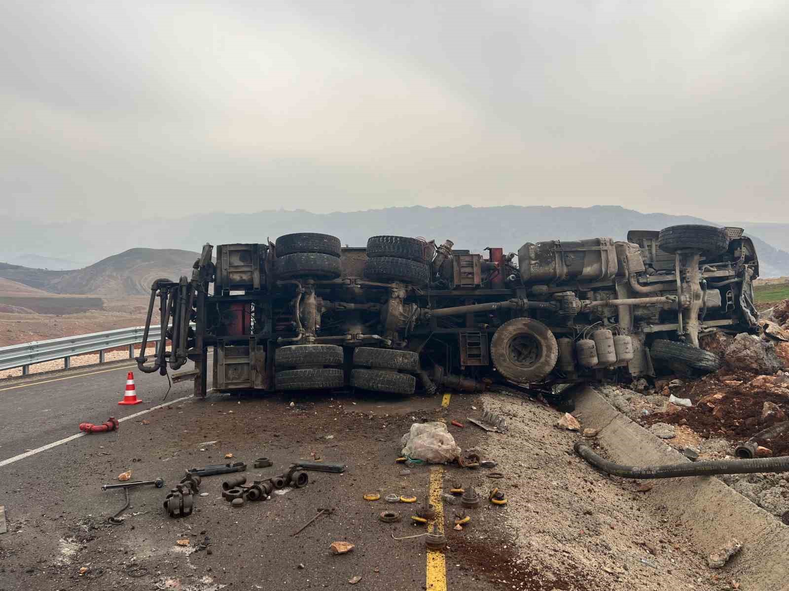 Şırnak’ta feci kaza: 1 ölü, 1 yaralı