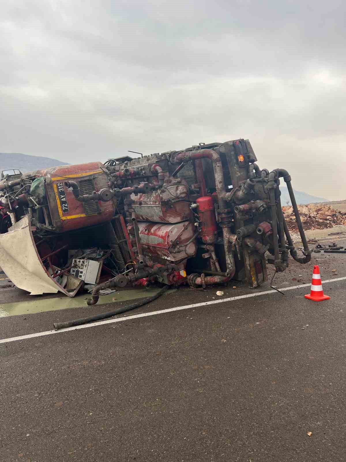 Şırnak’ta feci kaza: 1 ölü, 1 yaralı
