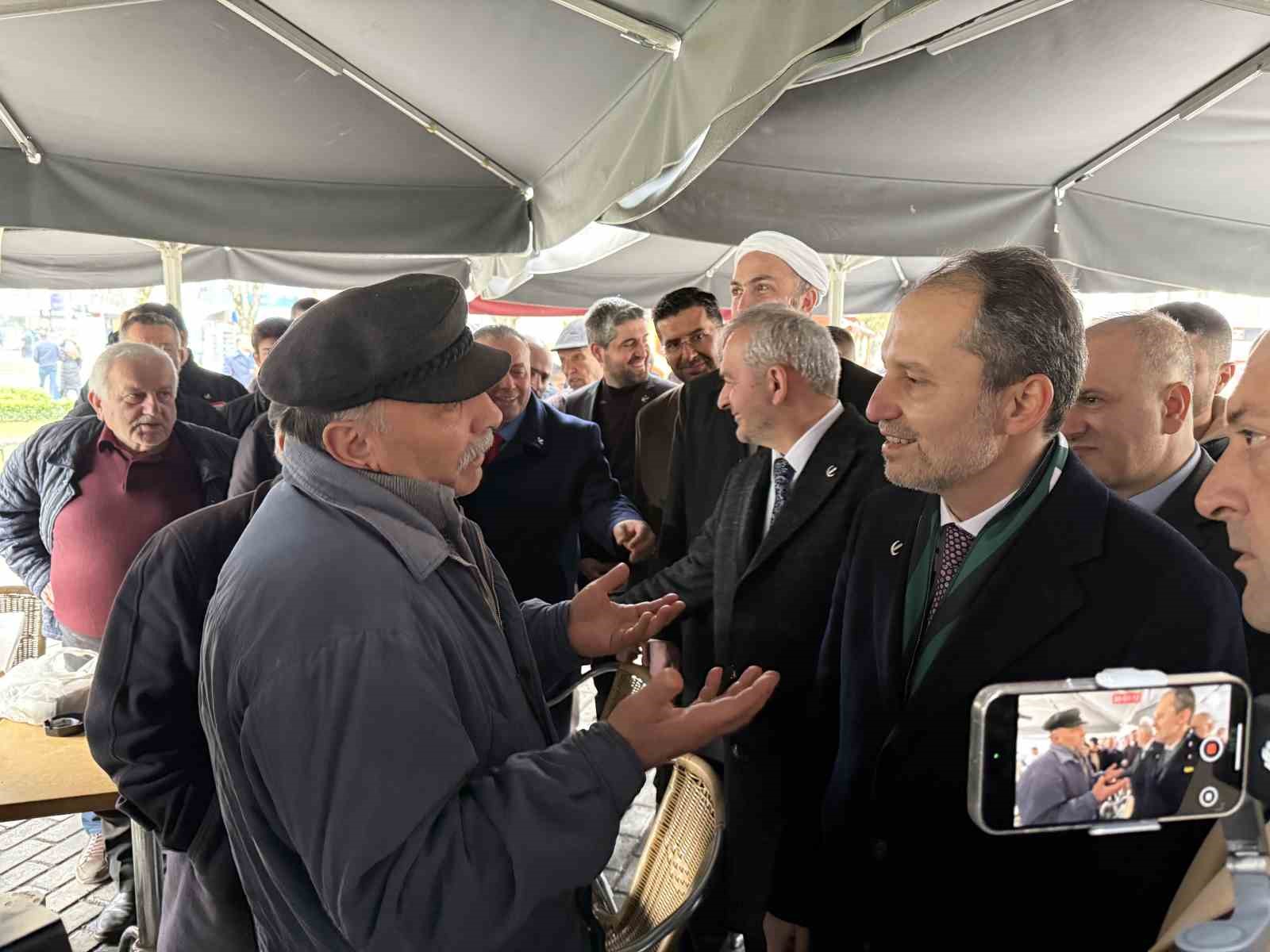 Sakarya’da Fatih Erbakan’a tepki: &quot;Sana hakkımı helal etmiyorum&quot;