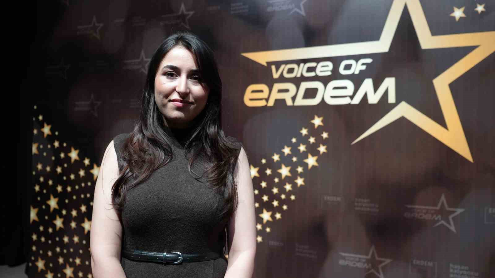 Voice of Erdem m&uuml;zik yarışması heyecanla sona erdi
