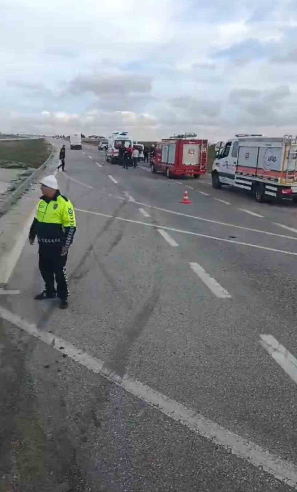 Kırklareli&rsquo;nde trafik kazası: 1 &ouml;l&uuml;
