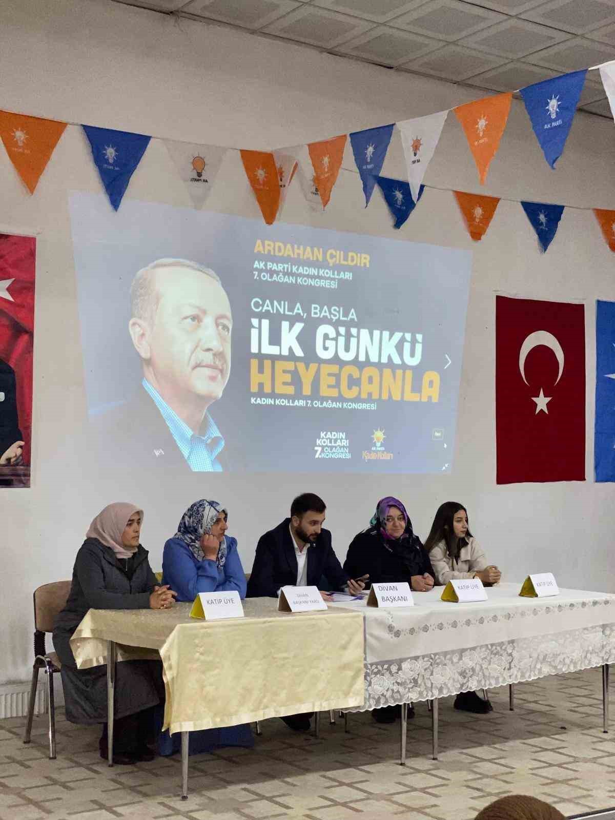 AK Parti &Ccedil;ıldır Kadın Kolları Kongresini Yaptı
