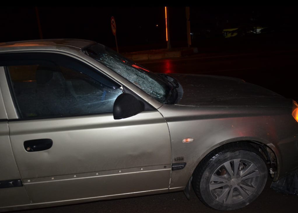 Tavşanlı&rsquo;da otomobil yayaya &ccedil;arptı: 1 yaralı
