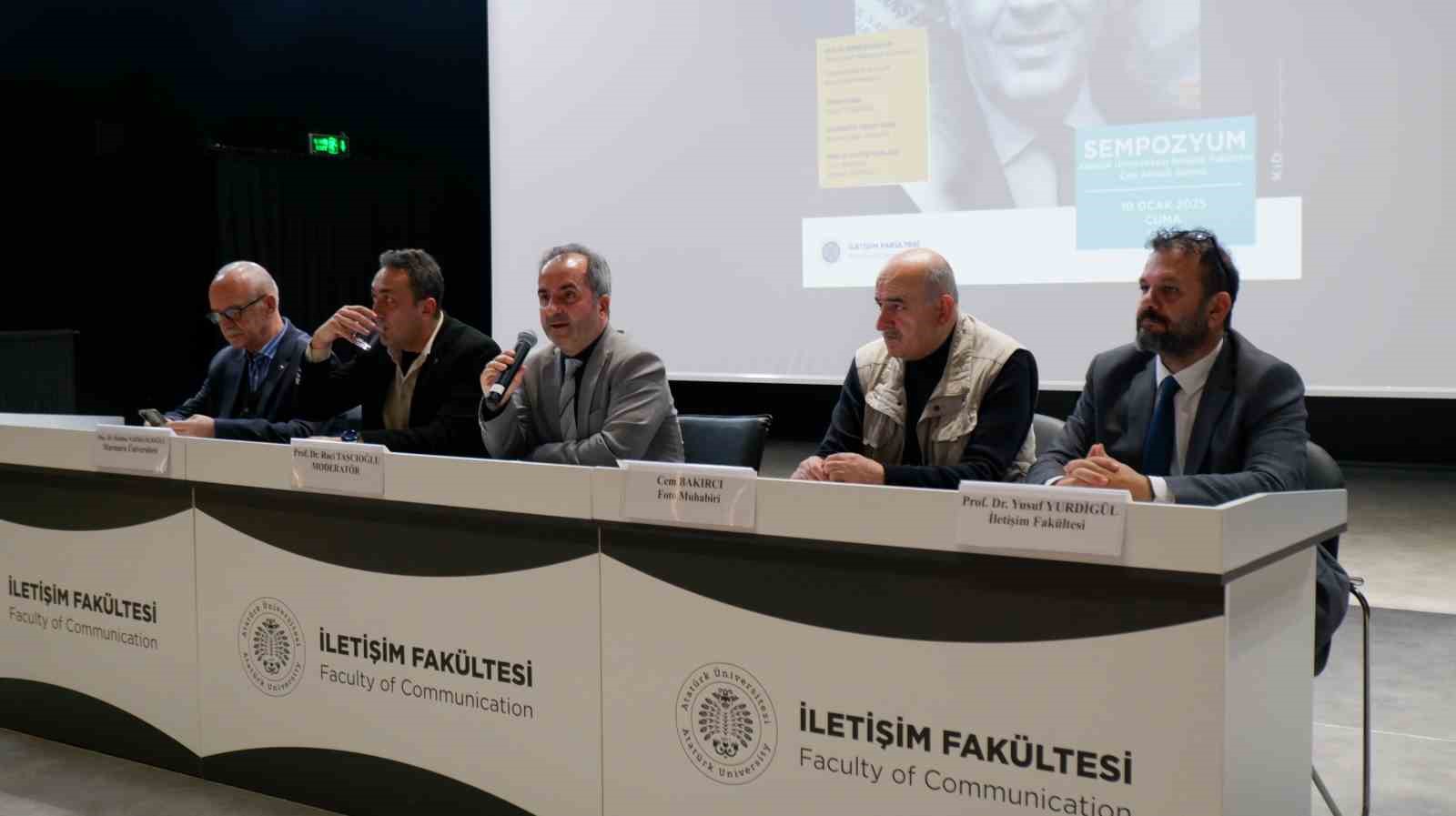 Gazeteci Sayıl Narmanlıoğlu&rsquo;na vefa
