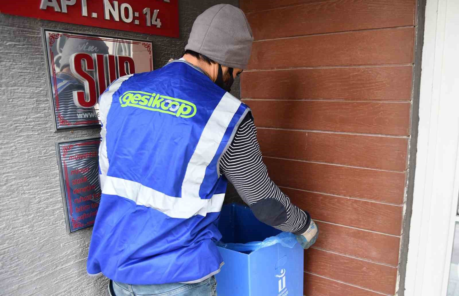 GESİKOOP, 2024&rsquo;te 1 milyon 936 bin 850 kilogram atık topladı
