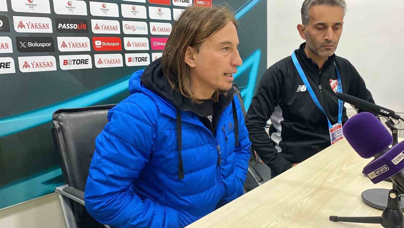 Boluspor - Adanaspor ma&ccedil;ının ardından
