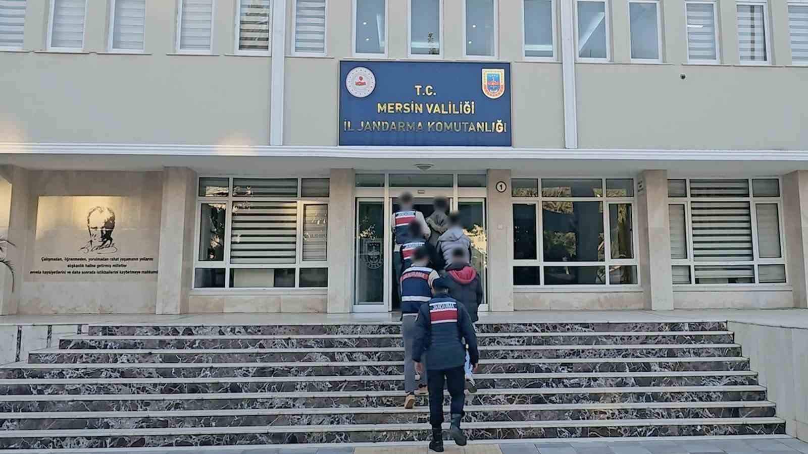 Mersin’de terör örgütü PKK’ya operasyon: 4 tutuklama