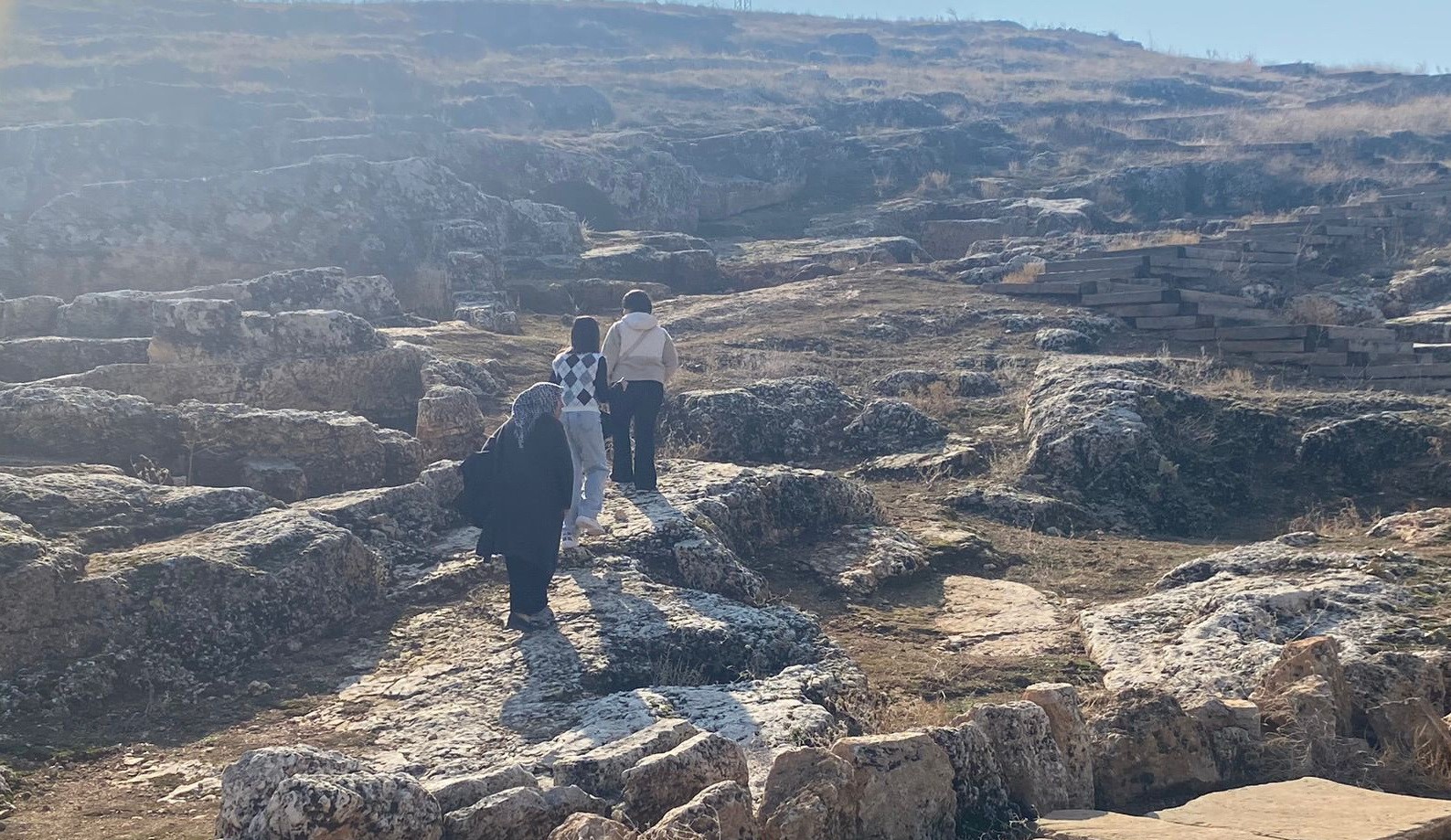 Perre Antik Kentte ziyaretçi yoğunluğu
