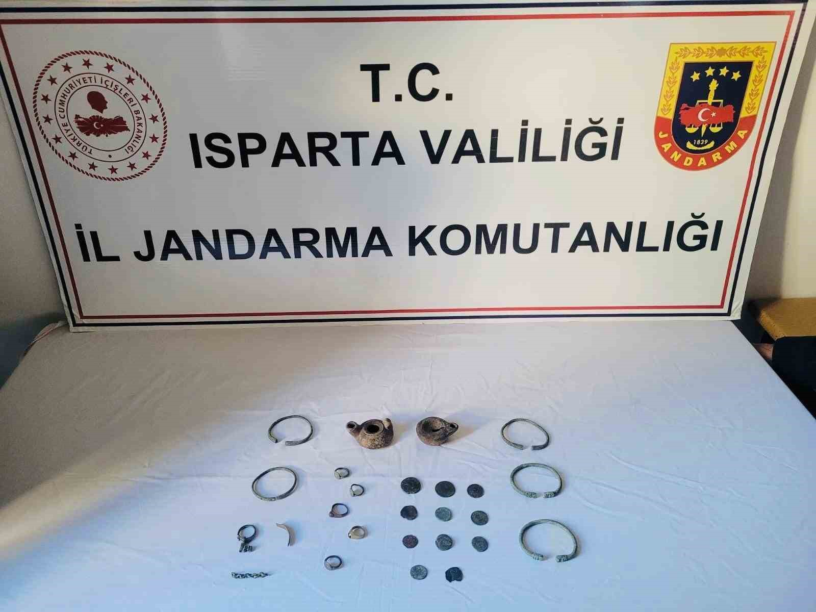 Isparta’da tarihi eser operasyonu: 12 şüpheliye adli işlem başlatıldı