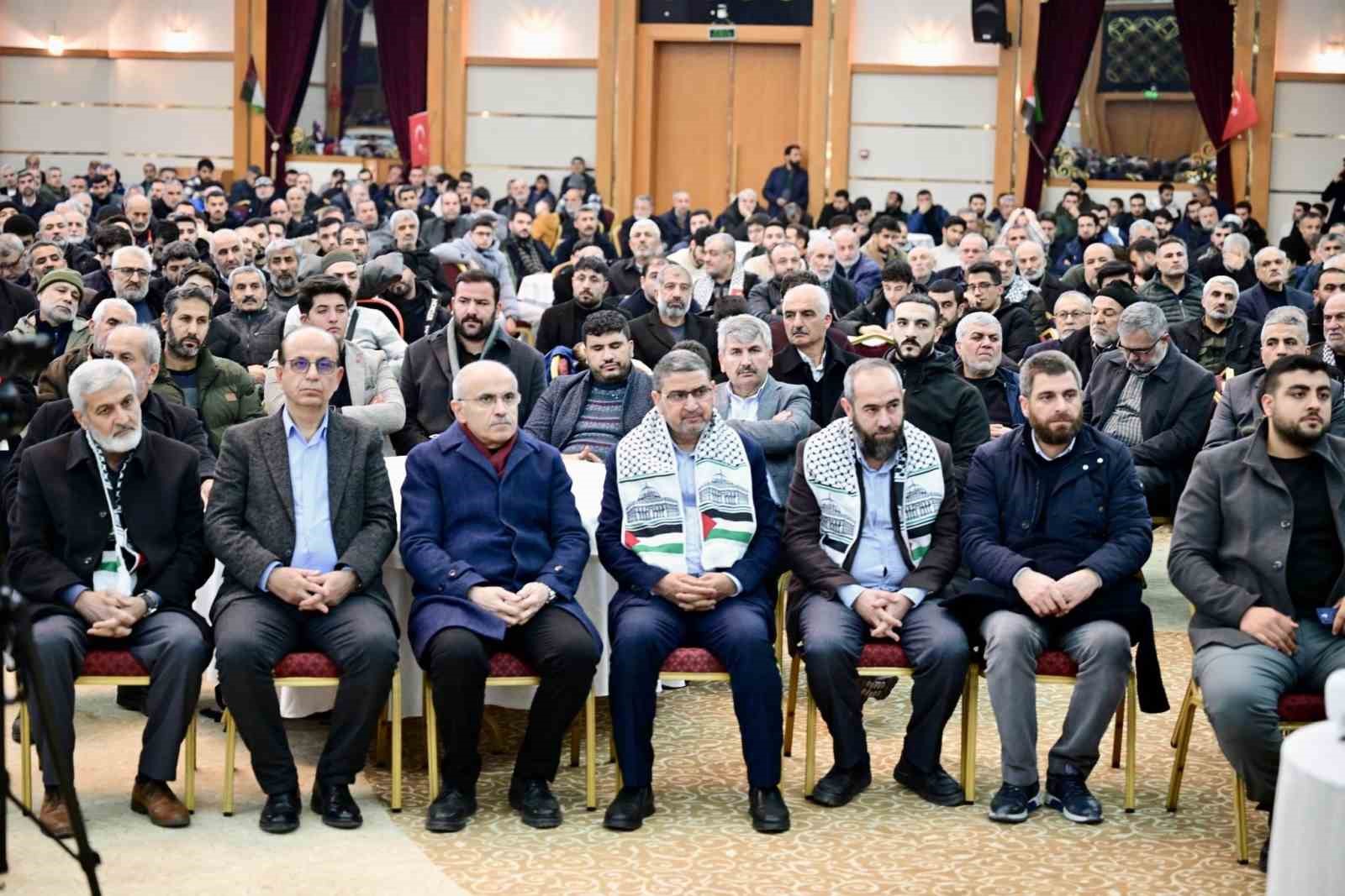 Malatya&rsquo;da Filistin&rsquo;e destek paneli
