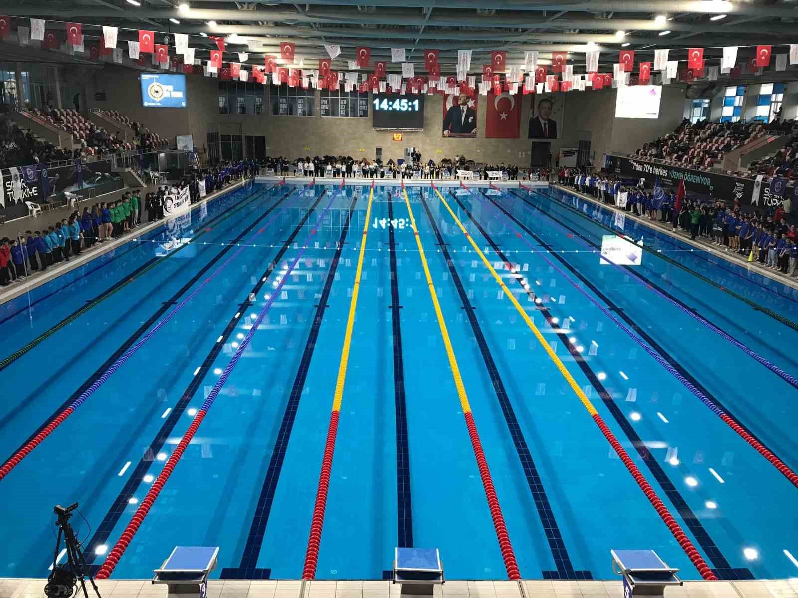 TSSF Paletli Yüzme Kulüplerarası Gençler Türkiye Şampiyonası sona erdi